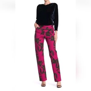 A.L.C. Vaughn Floral Wool Blend Trouser